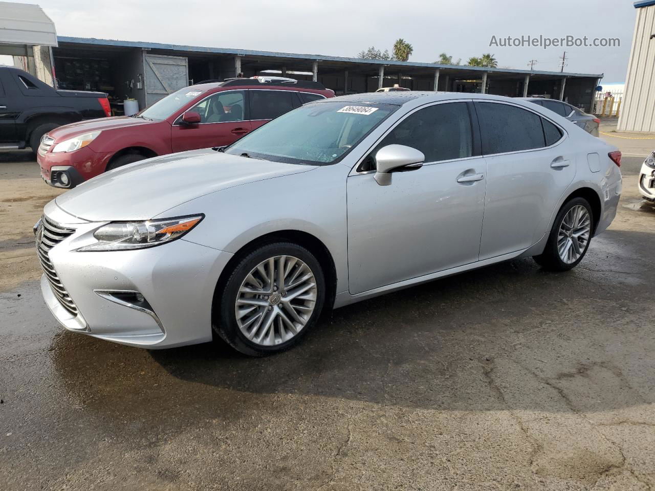 2016 Lexus Es 350 Silver vin: JTHBK1GG1G2227741