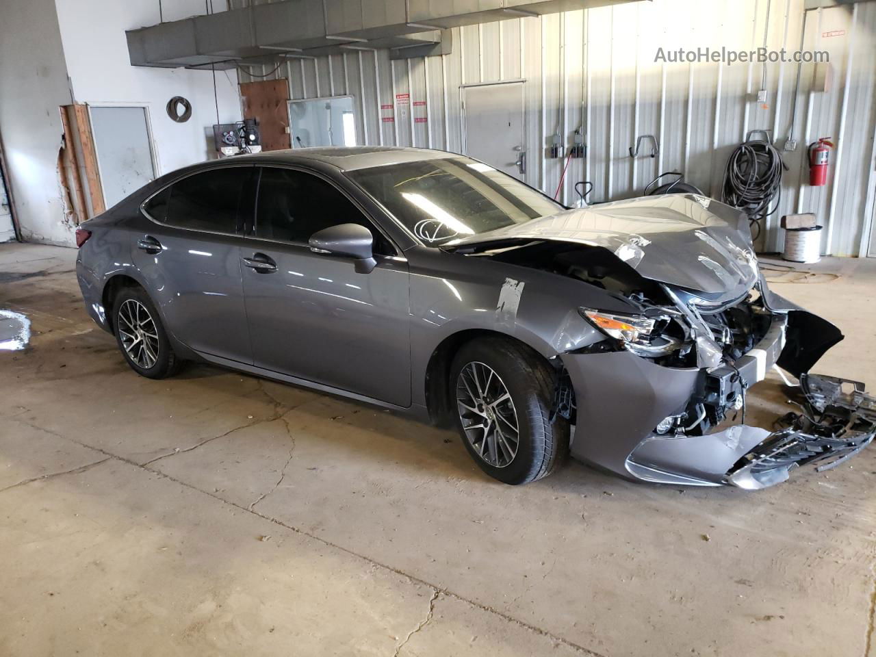 2016 Lexus Es 350 Gray vin: JTHBK1GG1G2229876