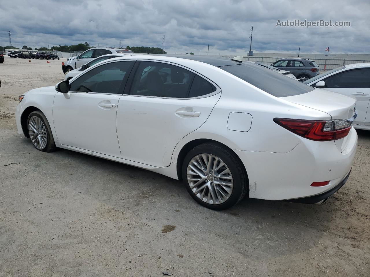 2017 Lexus Es 350 White vin: JTHBK1GG1H2253256