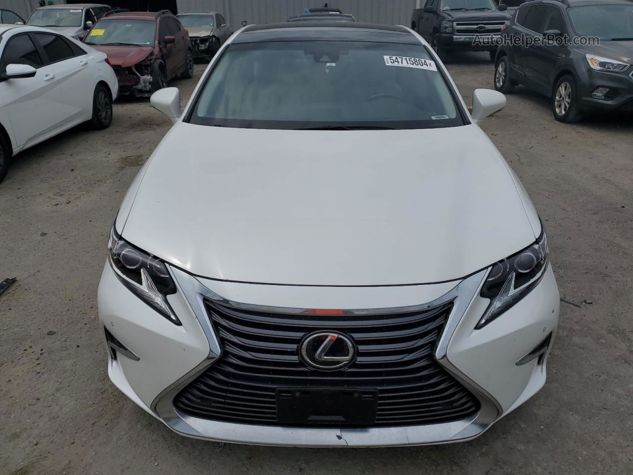 2017 Lexus Es 350 Белый vin: JTHBK1GG1H2253256