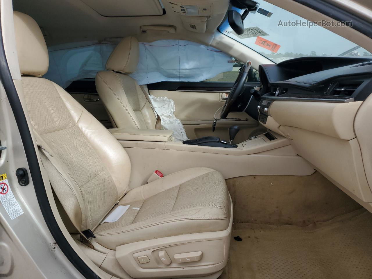 2013 Lexus Es 350 Бежевый vin: JTHBK1GG2D2000621