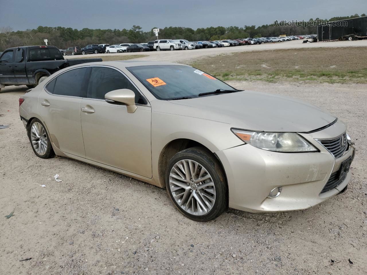 2013 Lexus Es 350 Бежевый vin: JTHBK1GG2D2000621