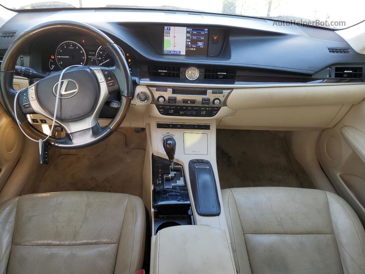 2013 Lexus Es 350 Белый vin: JTHBK1GG2D2022375