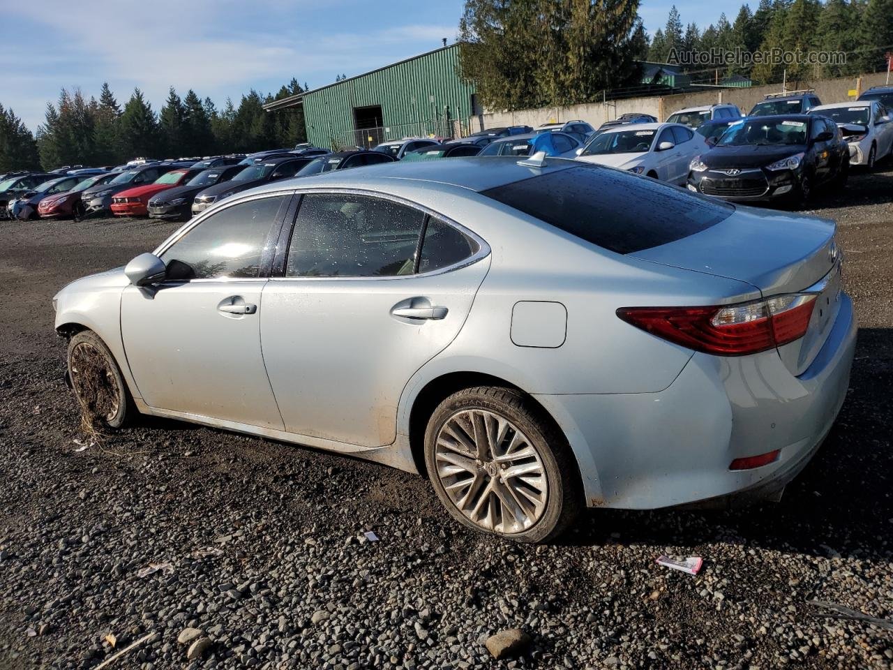 2013 Lexus Es 350 Blue vin: JTHBK1GG2D2048555