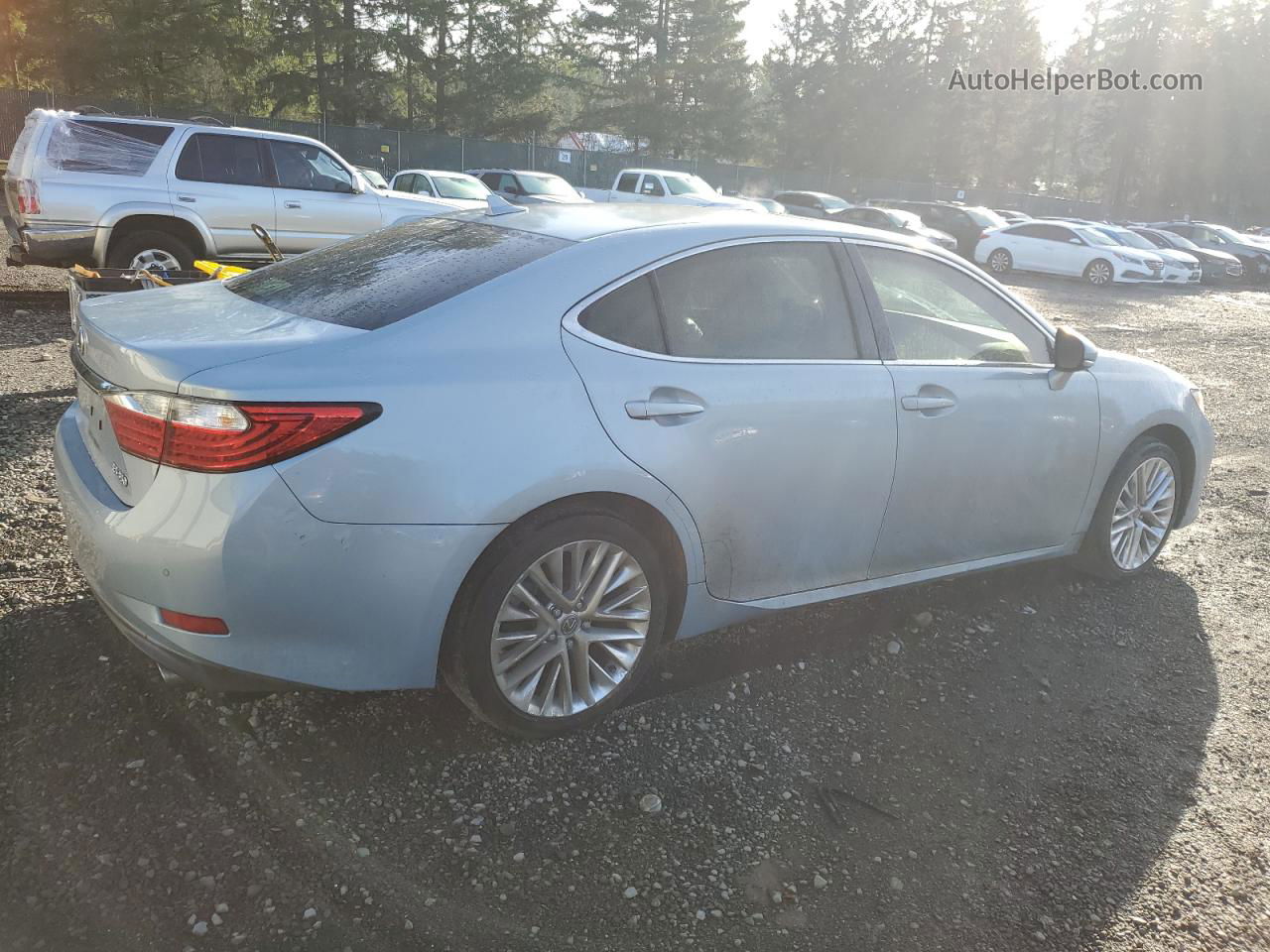 2013 Lexus Es 350 Blue vin: JTHBK1GG2D2048555