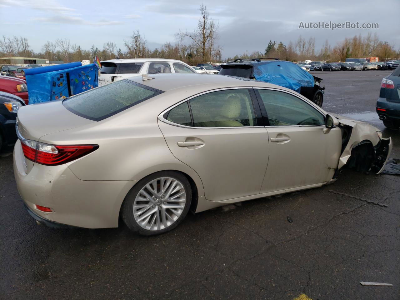 2013 Lexus Es 350 Cream vin: JTHBK1GG2D2057658