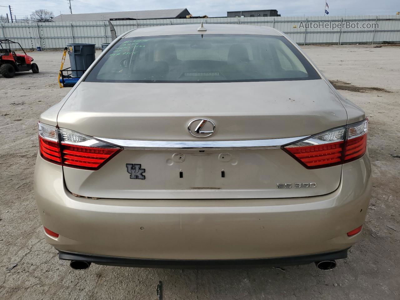 2014 Lexus Es 350 Бежевый vin: JTHBK1GG2E2087163