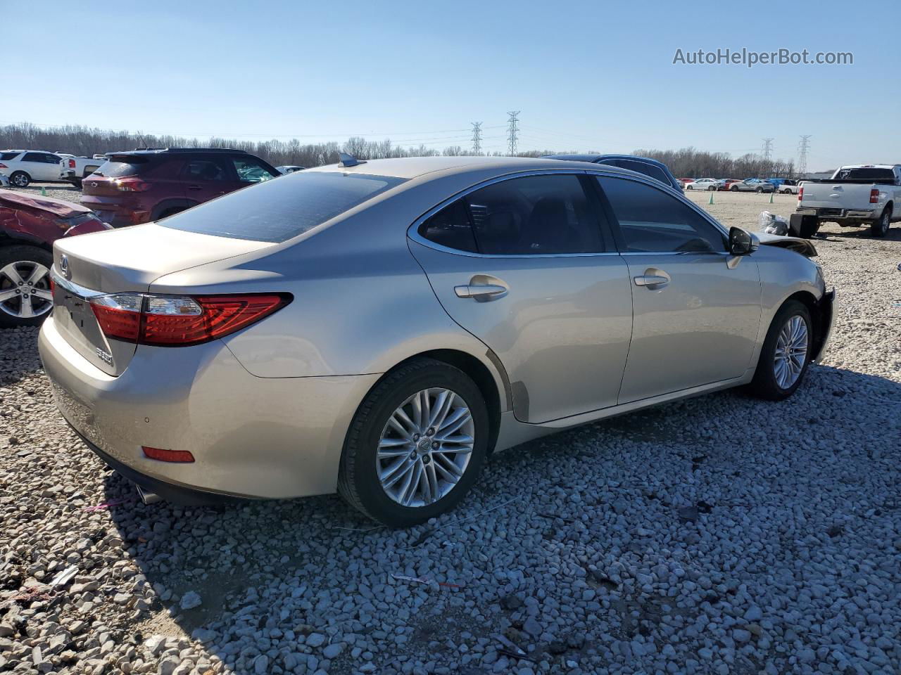 2014 Lexus Es 350 Cream vin: JTHBK1GG2E2087485