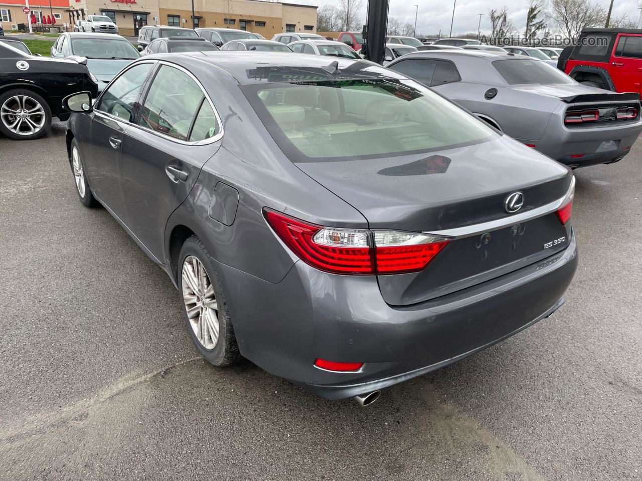 2014 Lexus Es 350 Gray vin: JTHBK1GG2E2102213