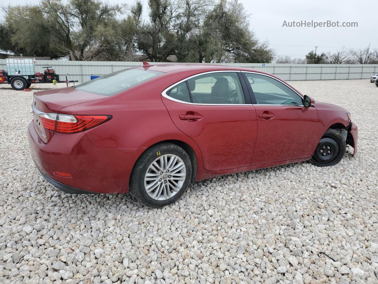 2014 Lexus Es 350 Red vin: JTHBK1GG2E2104298