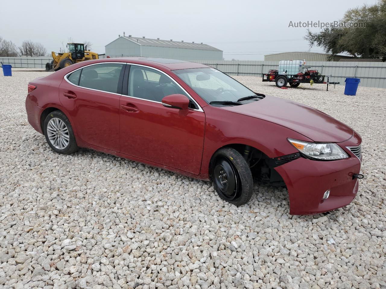 2014 Lexus Es 350 Красный vin: JTHBK1GG2E2104298