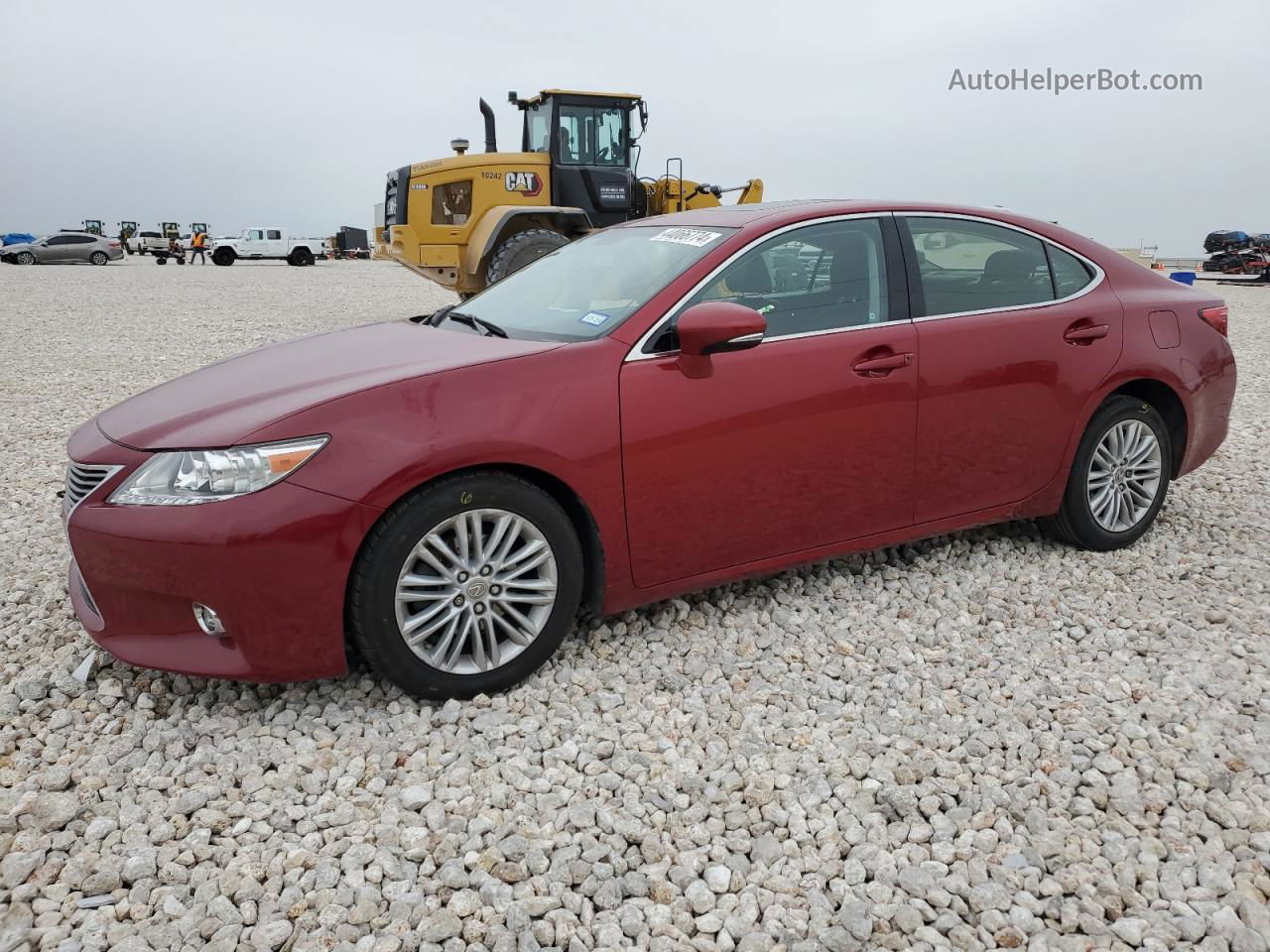 2014 Lexus Es 350 Красный vin: JTHBK1GG2E2104298