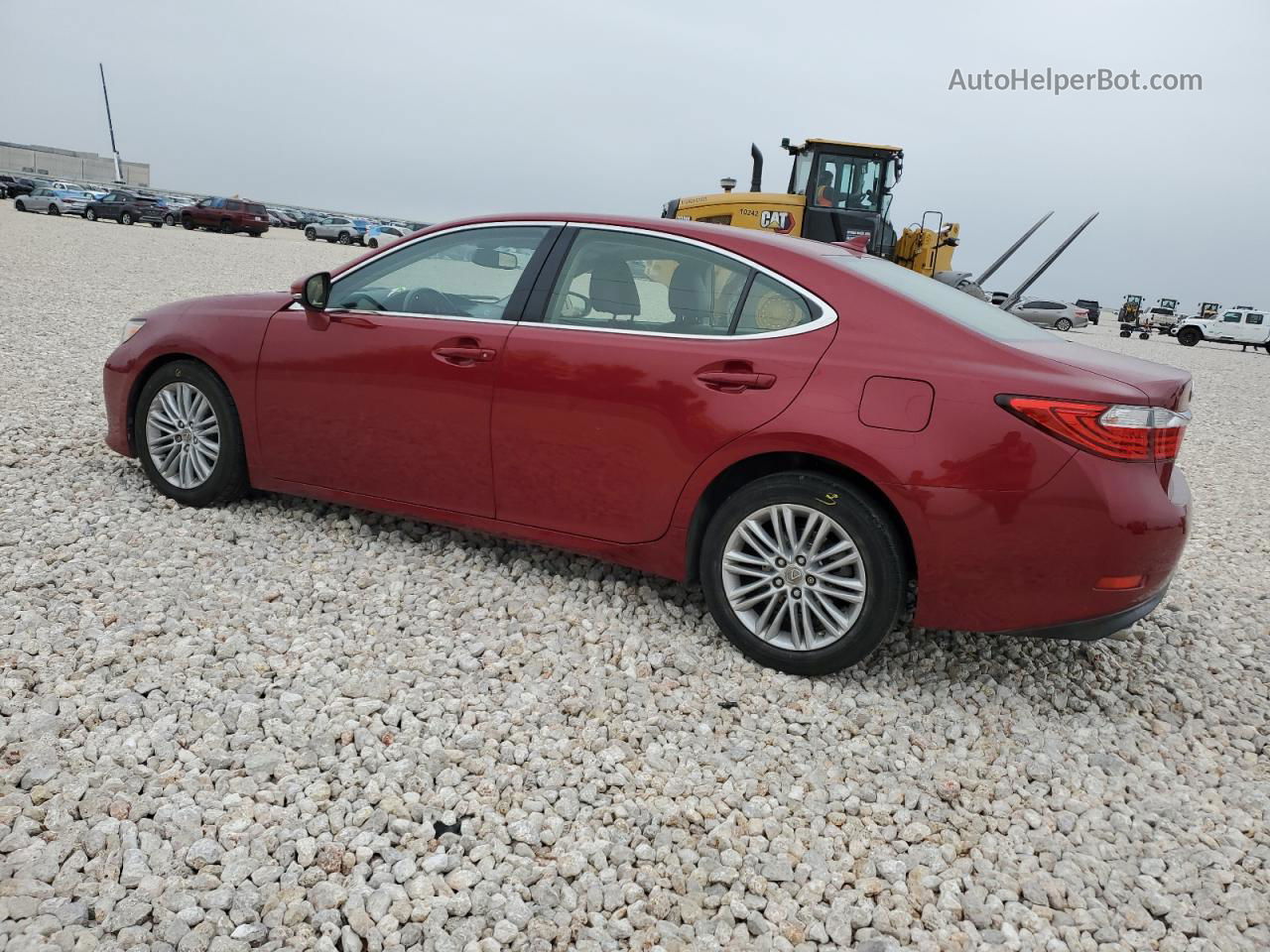 2014 Lexus Es 350 Red vin: JTHBK1GG2E2104298