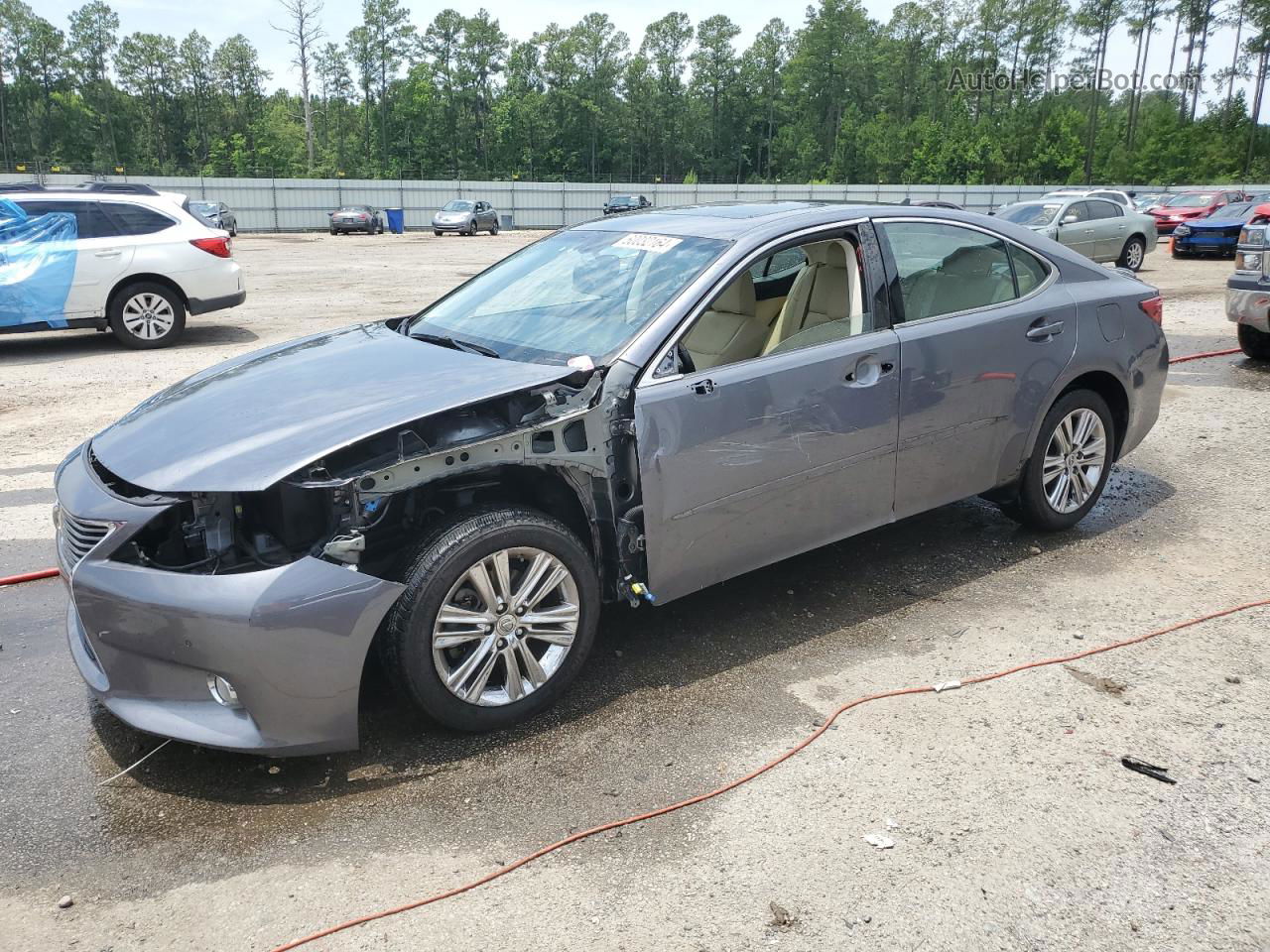 2014 Lexus Es 350 Gray vin: JTHBK1GG2E2116046