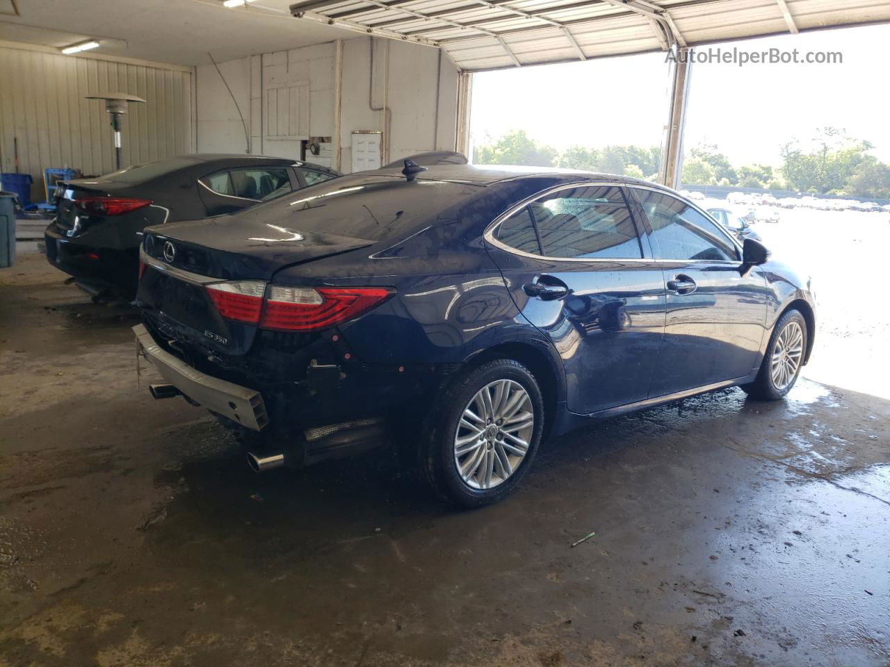 2014 Lexus Es 350 Blue vin: JTHBK1GG2E2124020