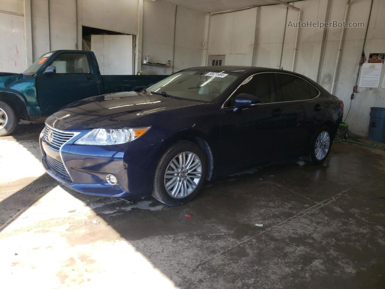 2014 Lexus Es 350 Blue vin: JTHBK1GG2E2124020