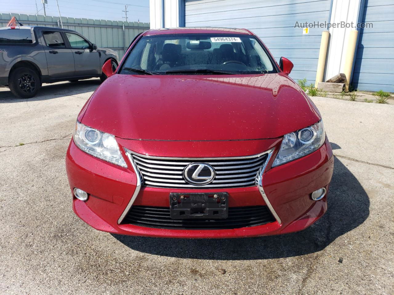 2014 Lexus Es 350 Red vin: JTHBK1GG2E2128682