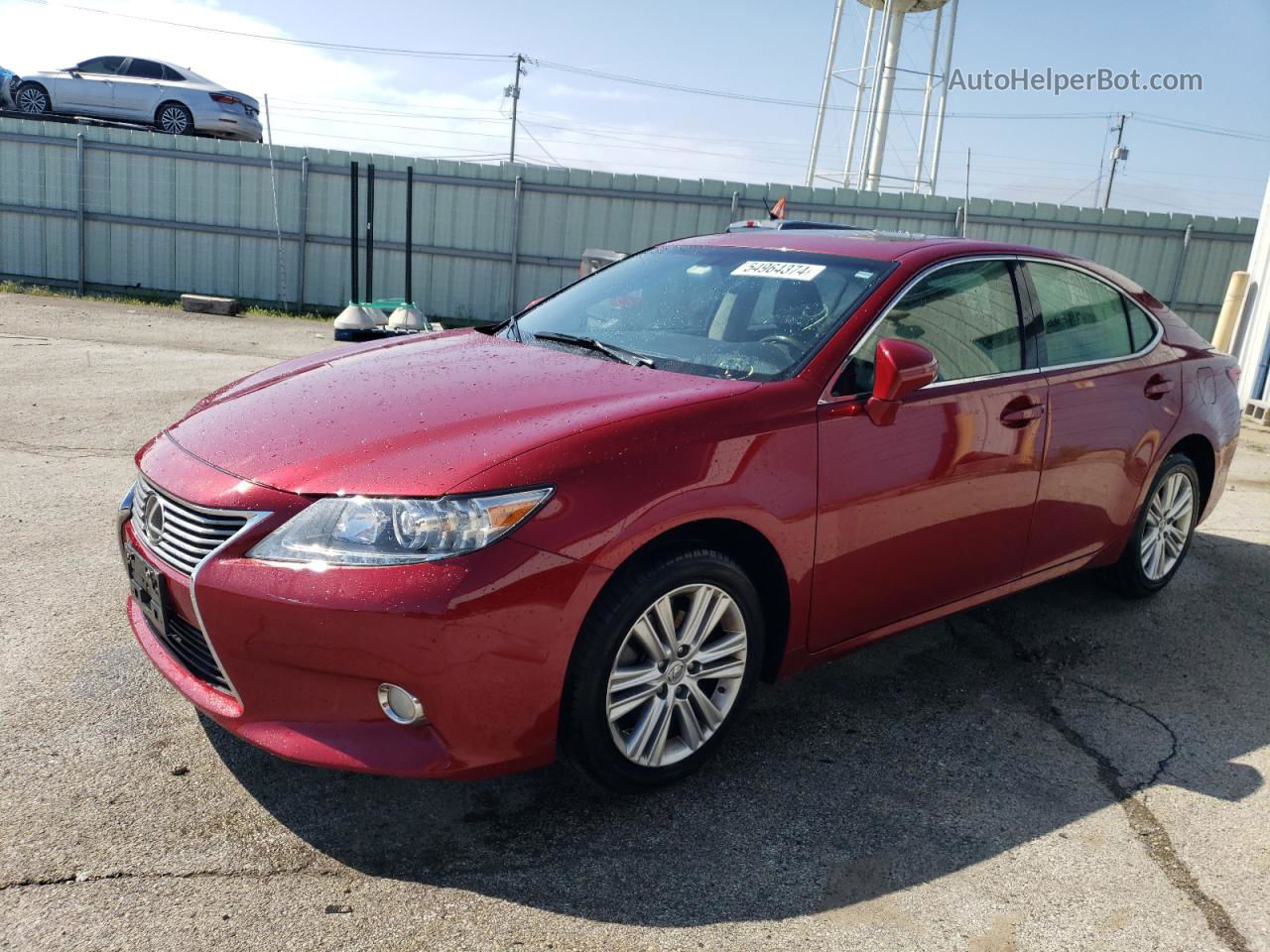 2014 Lexus Es 350 Red vin: JTHBK1GG2E2128682