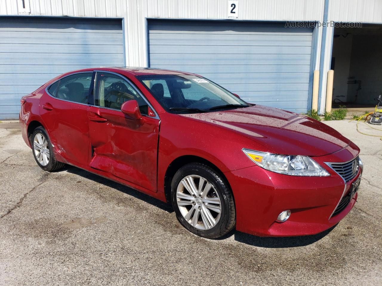 2014 Lexus Es 350 Red vin: JTHBK1GG2E2128682