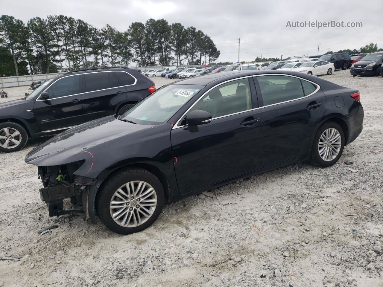 2014 Lexus Es 350 Черный vin: JTHBK1GG2E2135955