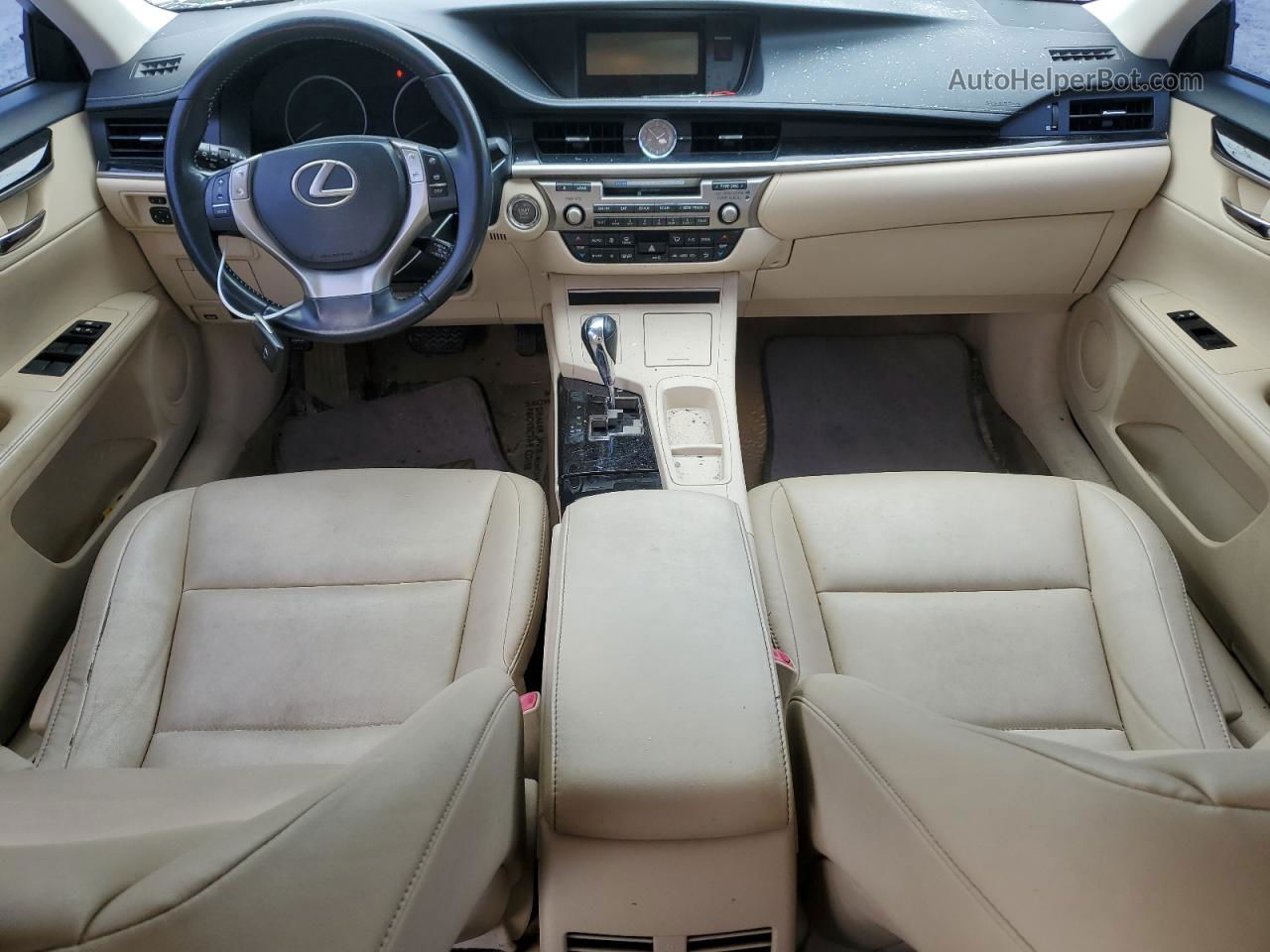 2014 Lexus Es 350 Beige vin: JTHBK1GG2E2139116