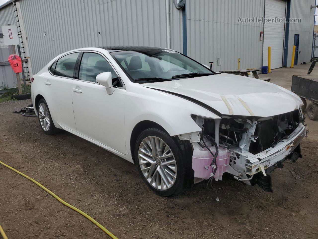 2015 Lexus Es 350 White vin: JTHBK1GG2F2155804