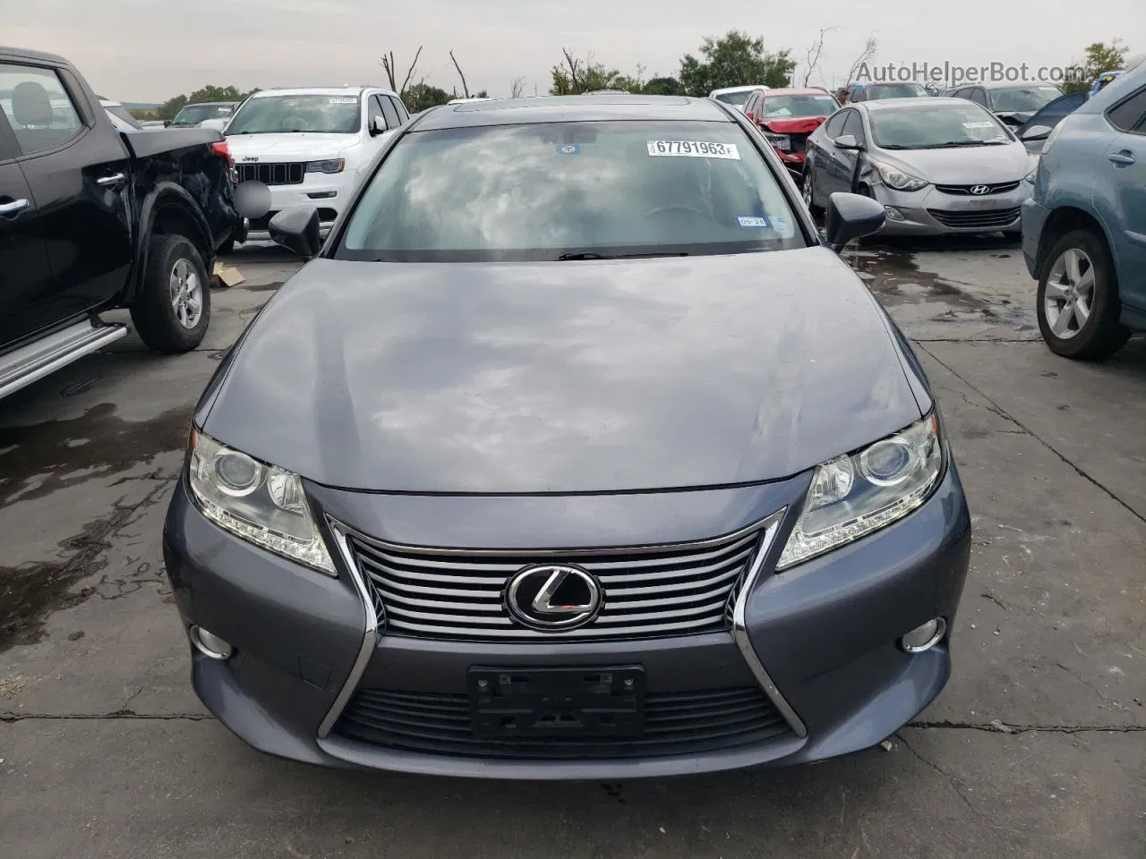 2015 Lexus Es 350 Gray vin: JTHBK1GG2F2156502