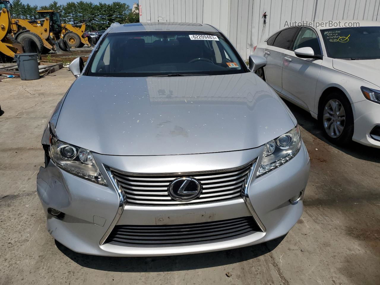 2015 Lexus Es 350 Silver vin: JTHBK1GG2F2169590