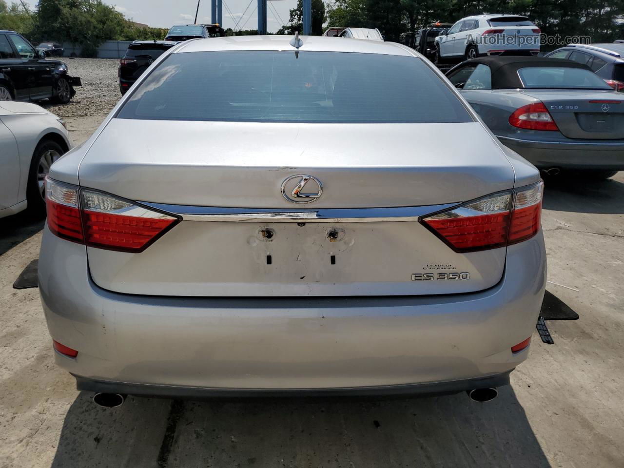 2015 Lexus Es 350 Серебряный vin: JTHBK1GG2F2169590