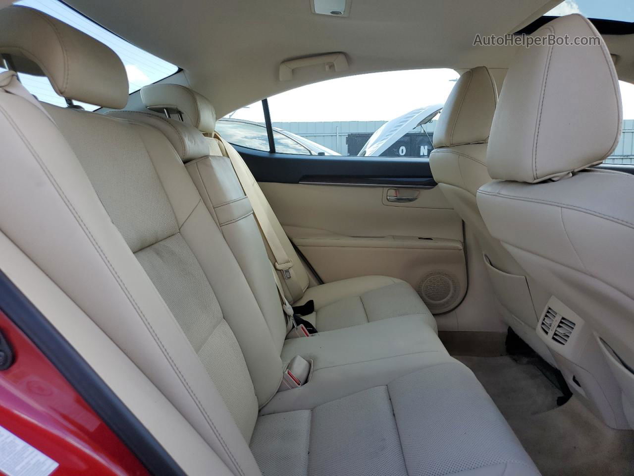 2015 Lexus Es 350 Red vin: JTHBK1GG2F2170304