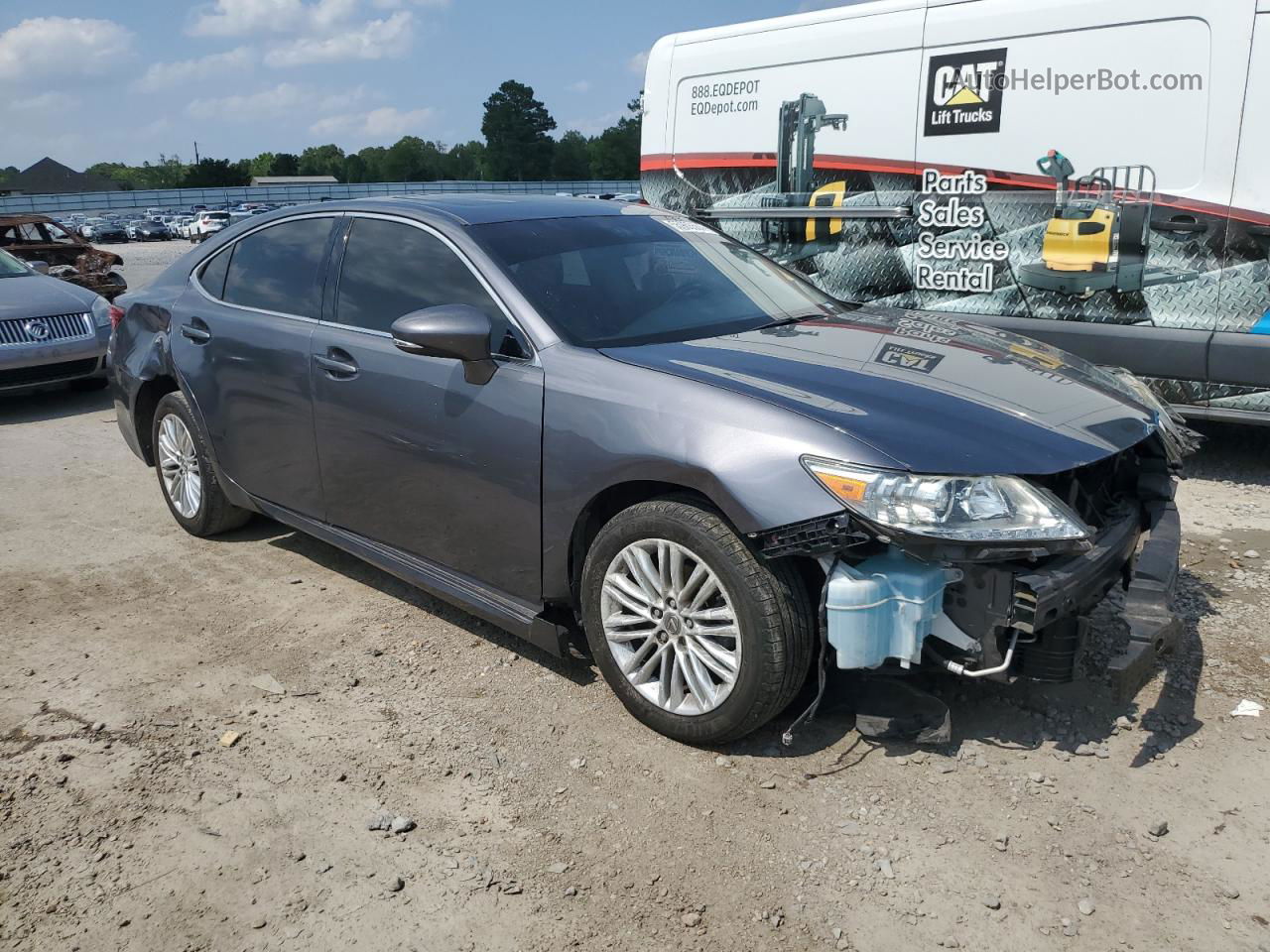 2015 Lexus Es 350 Gray vin: JTHBK1GG2F2175700