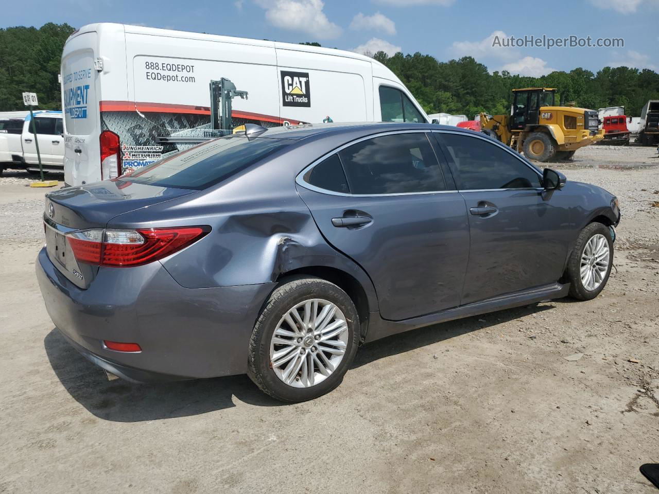 2015 Lexus Es 350 Gray vin: JTHBK1GG2F2175700