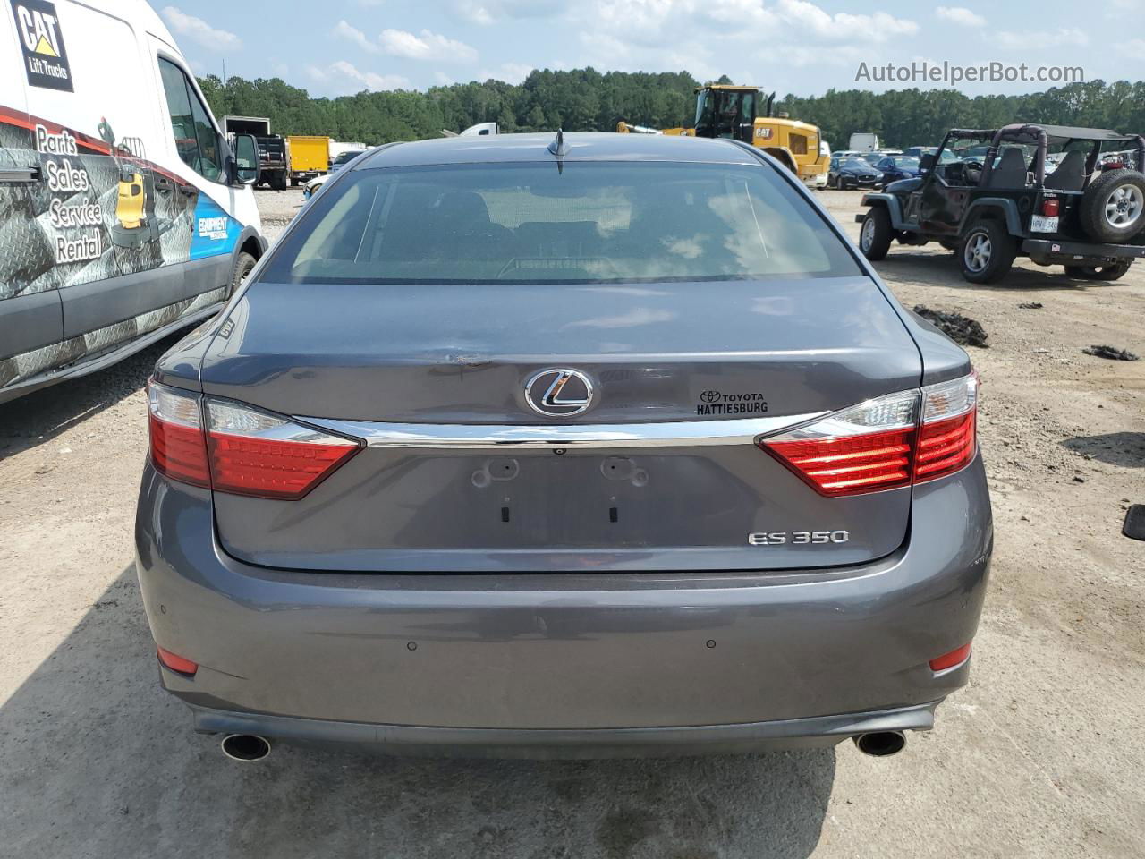 2015 Lexus Es 350 Gray vin: JTHBK1GG2F2175700