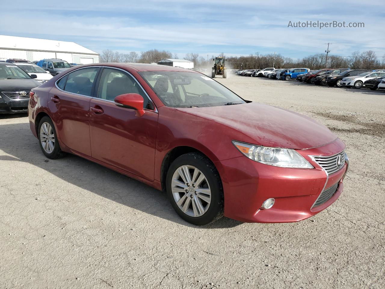 2015 Lexus Es 350 Red vin: JTHBK1GG2F2176281