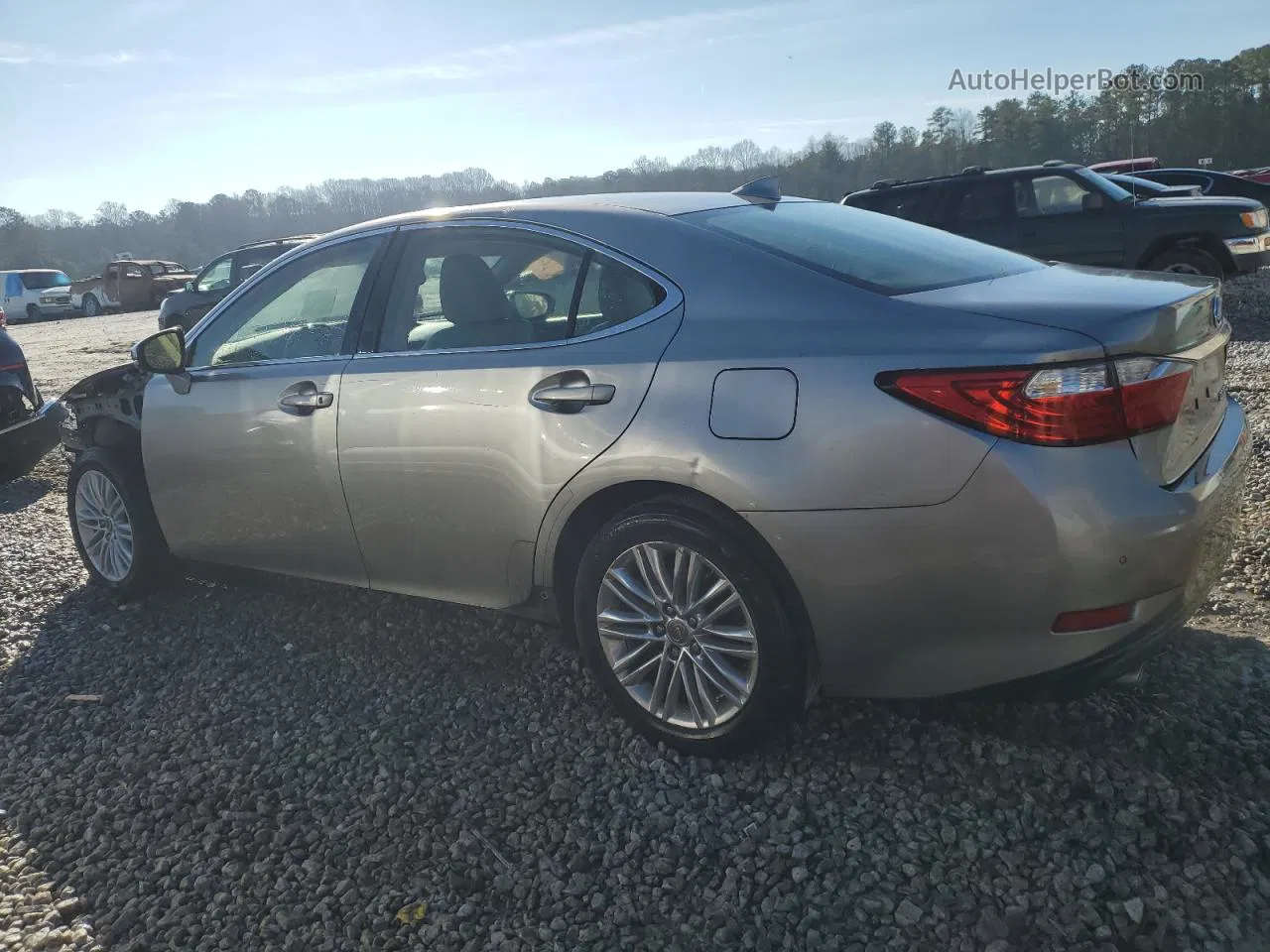 2015 Lexus Es 350 Silver vin: JTHBK1GG2F2177768