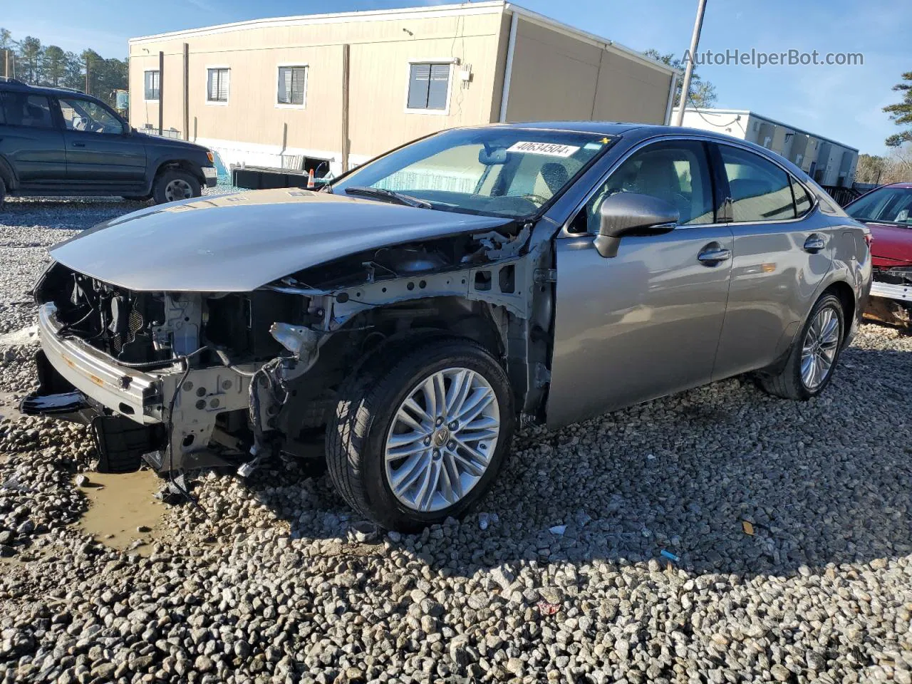 2015 Lexus Es 350 Серебряный vin: JTHBK1GG2F2177768