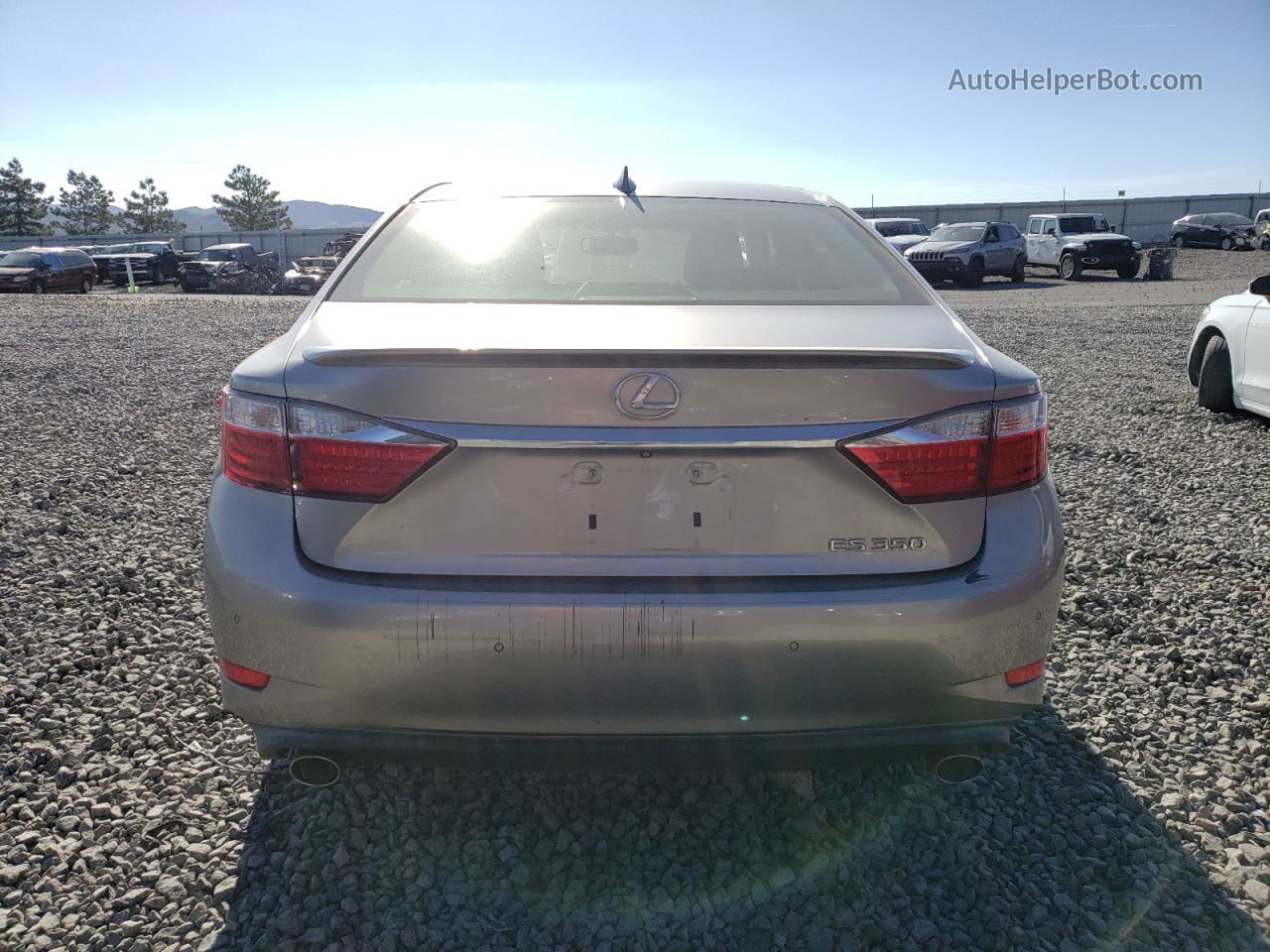 2015 Lexus Es 350 Gray vin: JTHBK1GG2F2183814