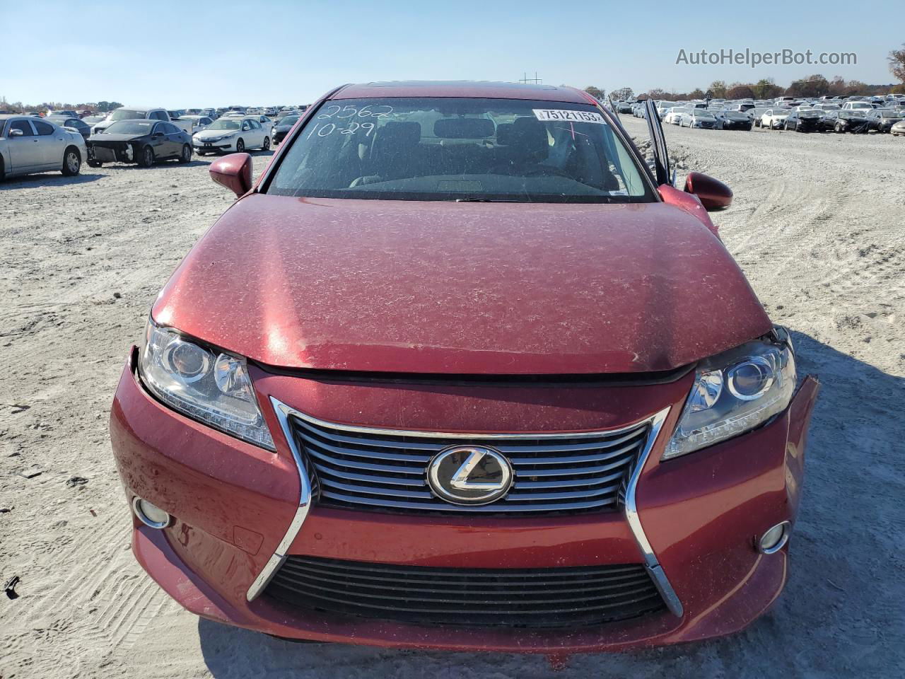 2015 Lexus Es 350 Red vin: JTHBK1GG2F2192562