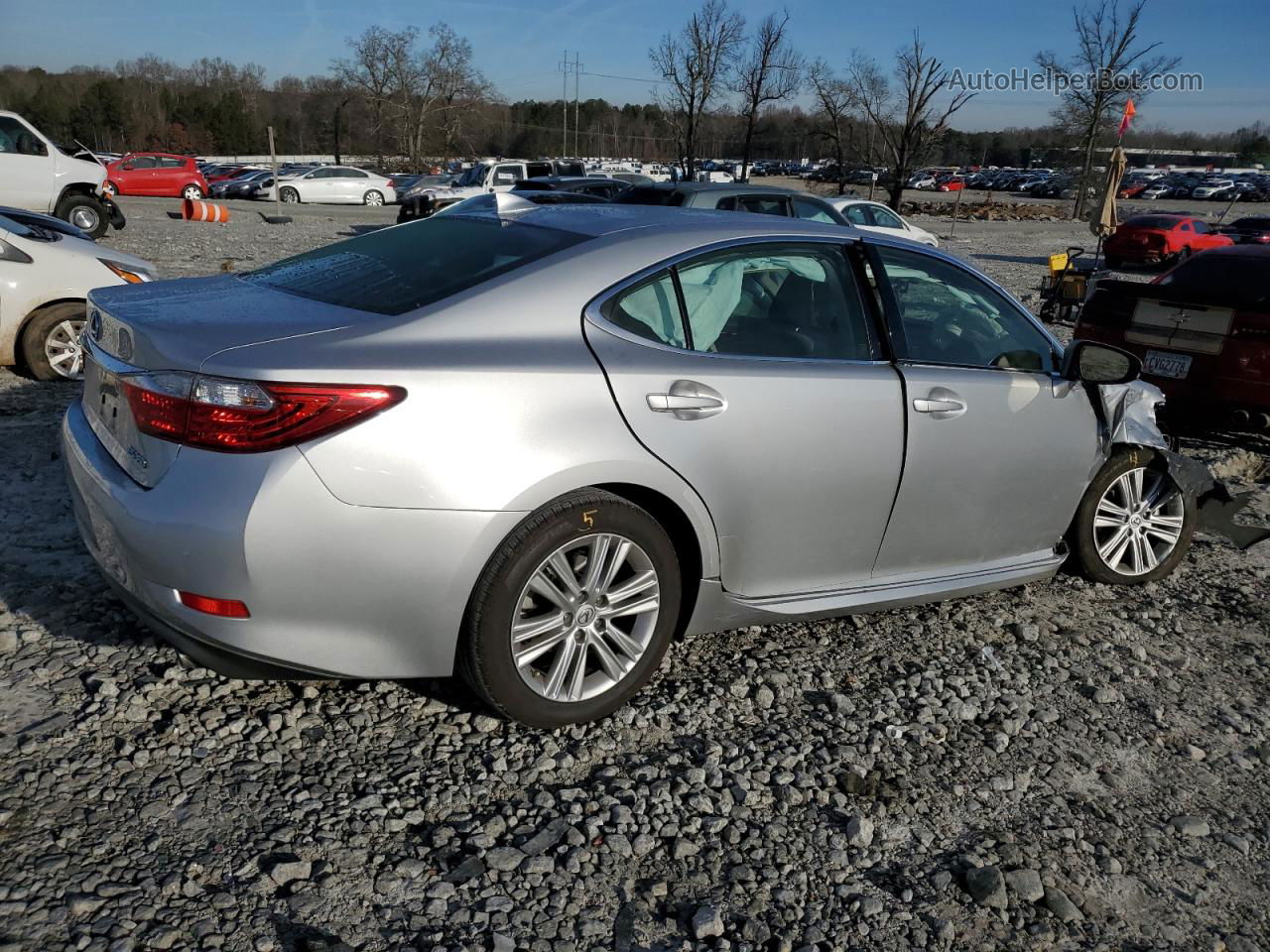 2015 Lexus Es 350 Silver vin: JTHBK1GG2F2192626