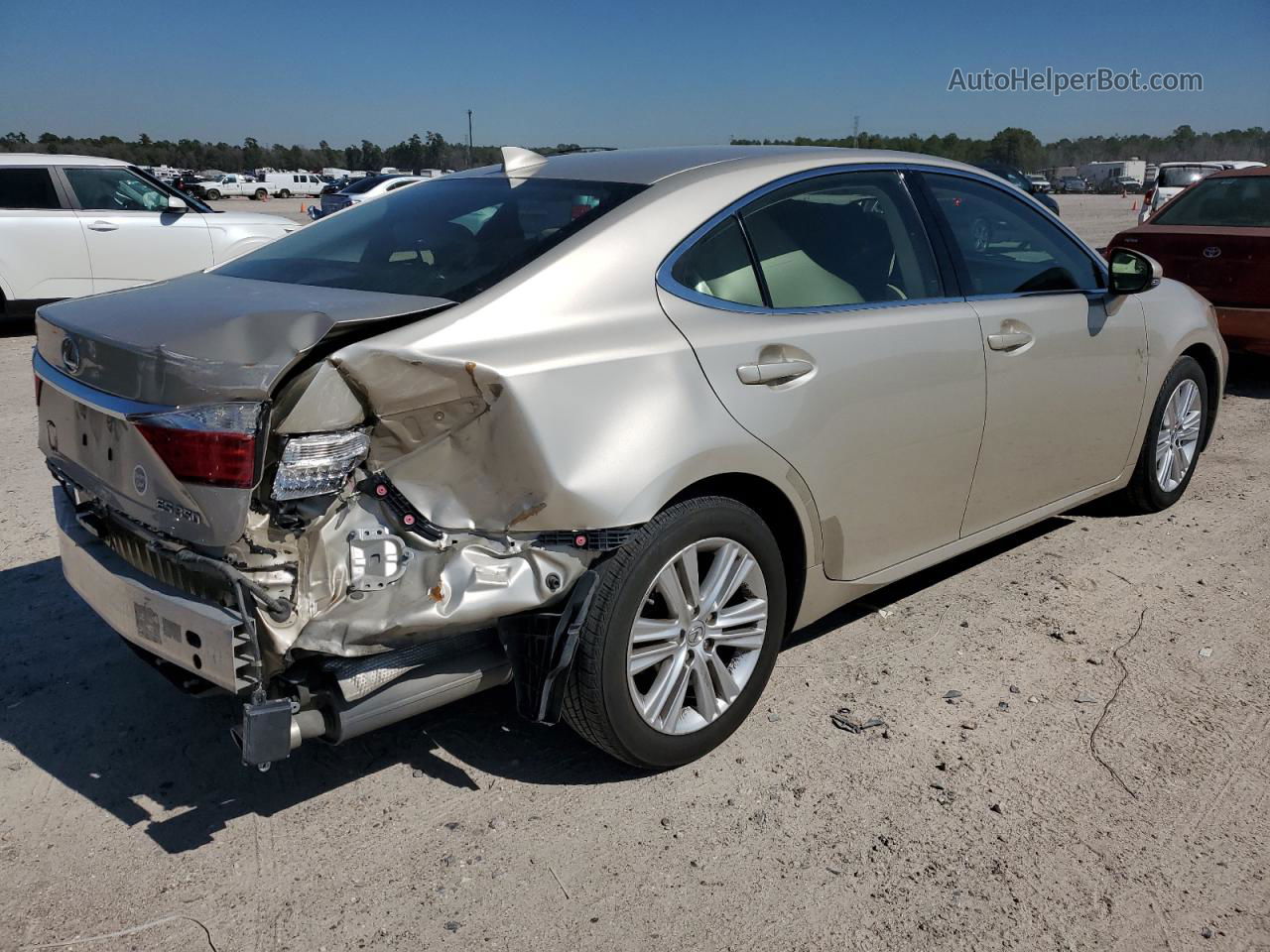 2015 Lexus Es 350 Gold vin: JTHBK1GG2F2197289