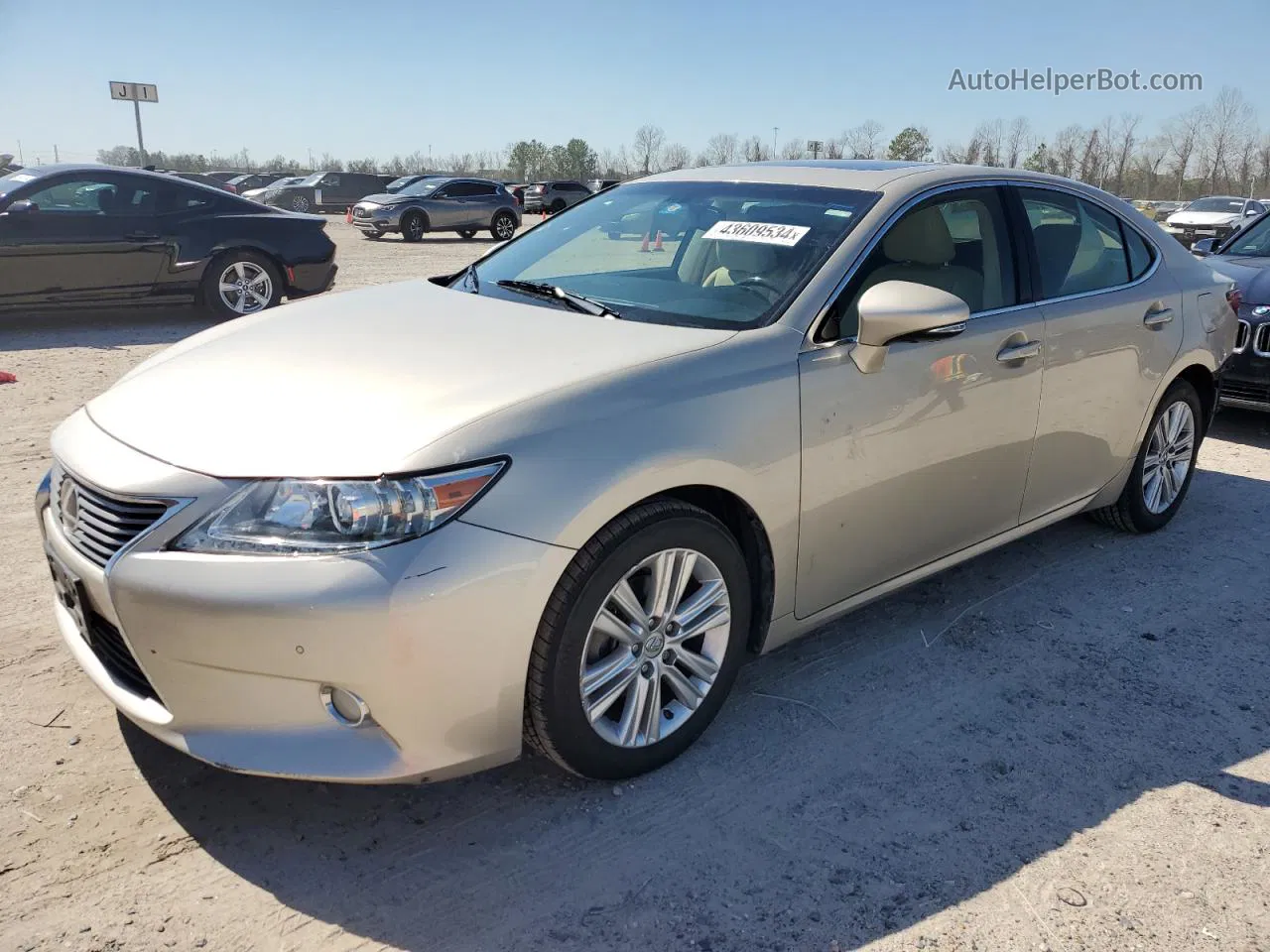 2015 Lexus Es 350 Gold vin: JTHBK1GG2F2197289