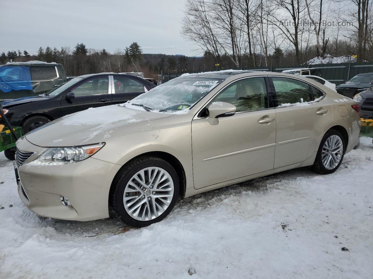 2015 Lexus Es 350 Кремовый vin: JTHBK1GG2F2200062