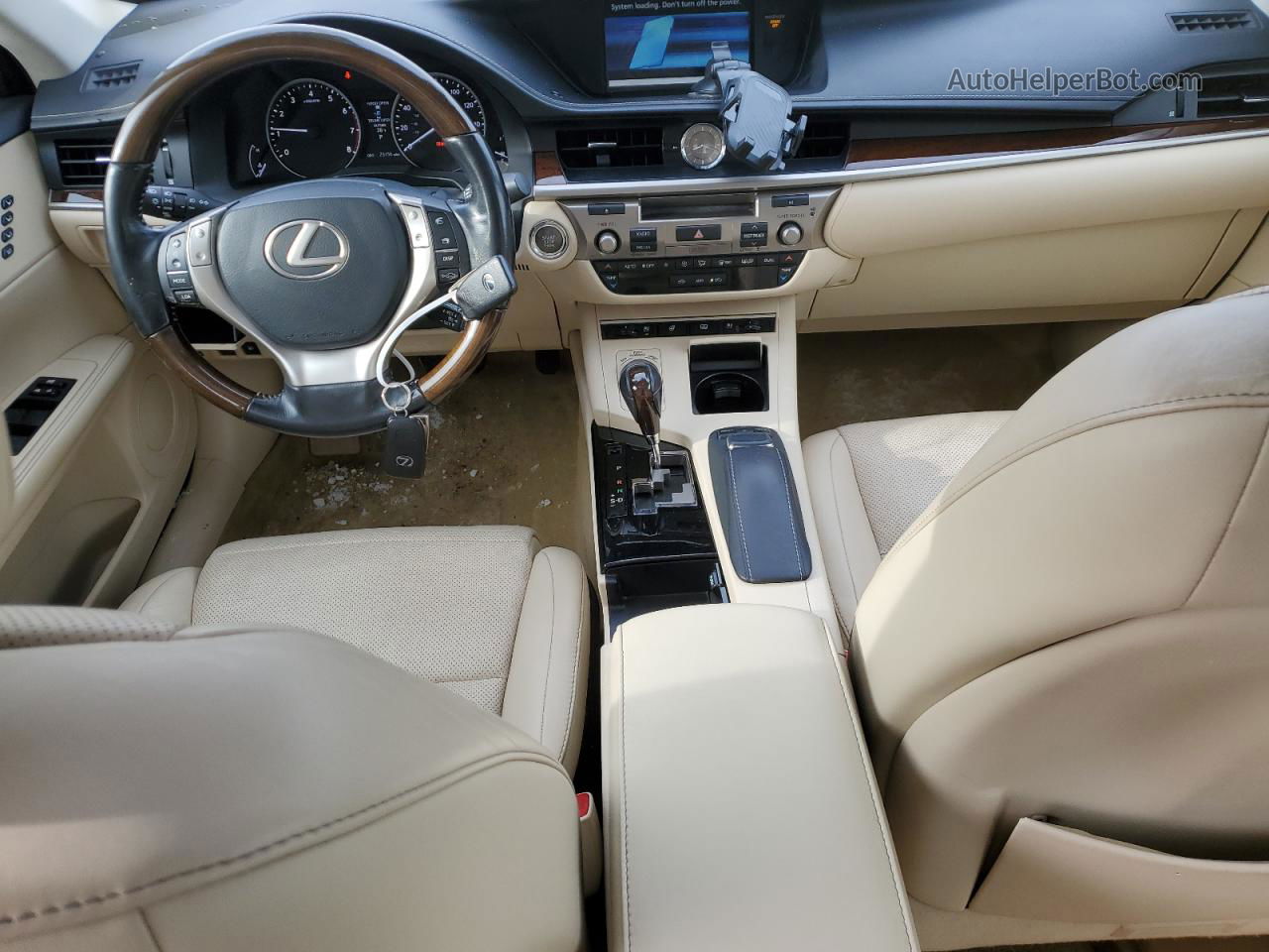 2015 Lexus Es 350 Кремовый vin: JTHBK1GG2F2200062