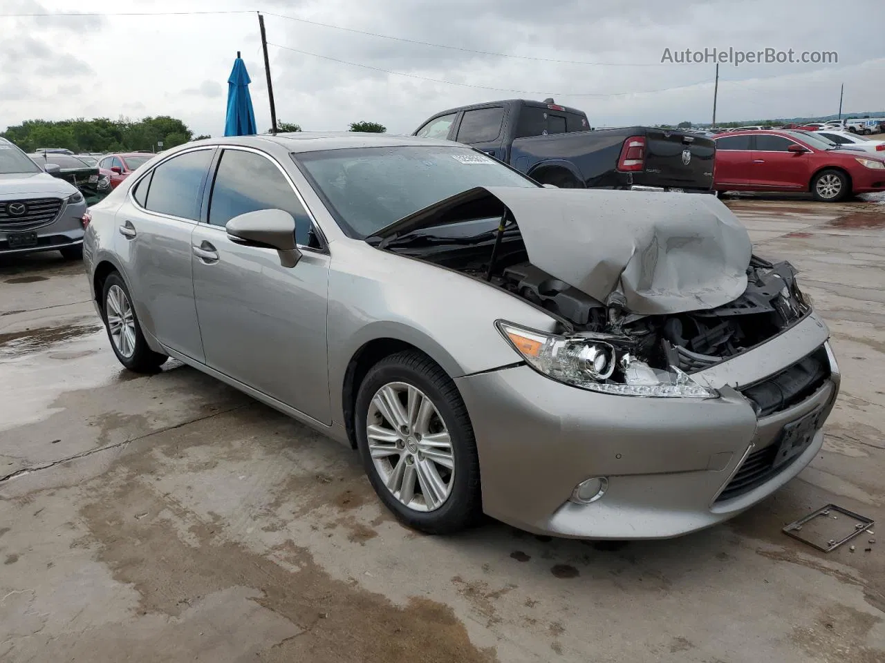 2015 Lexus Es 350 Желто-коричневый vin: JTHBK1GG2F2205732