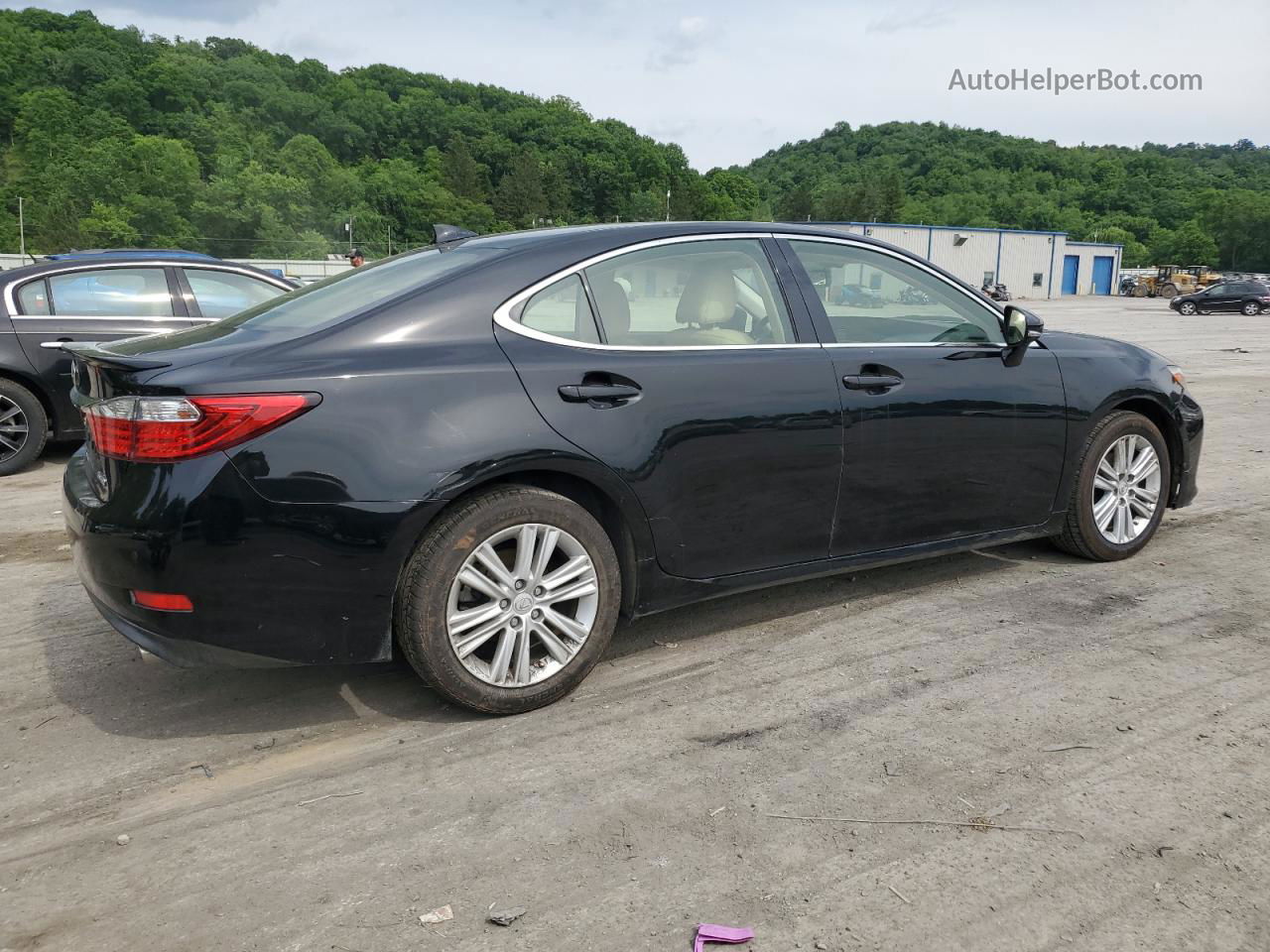 2015 Lexus Es 350 Черный vin: JTHBK1GG2F2207142