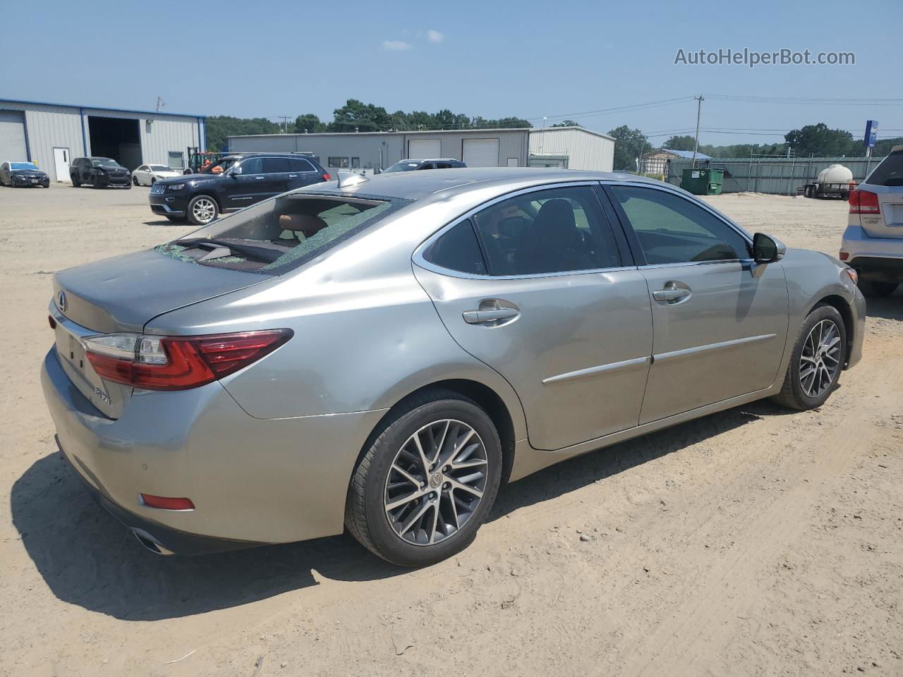 2016 Lexus Es 350 Серебряный vin: JTHBK1GG2G2224945