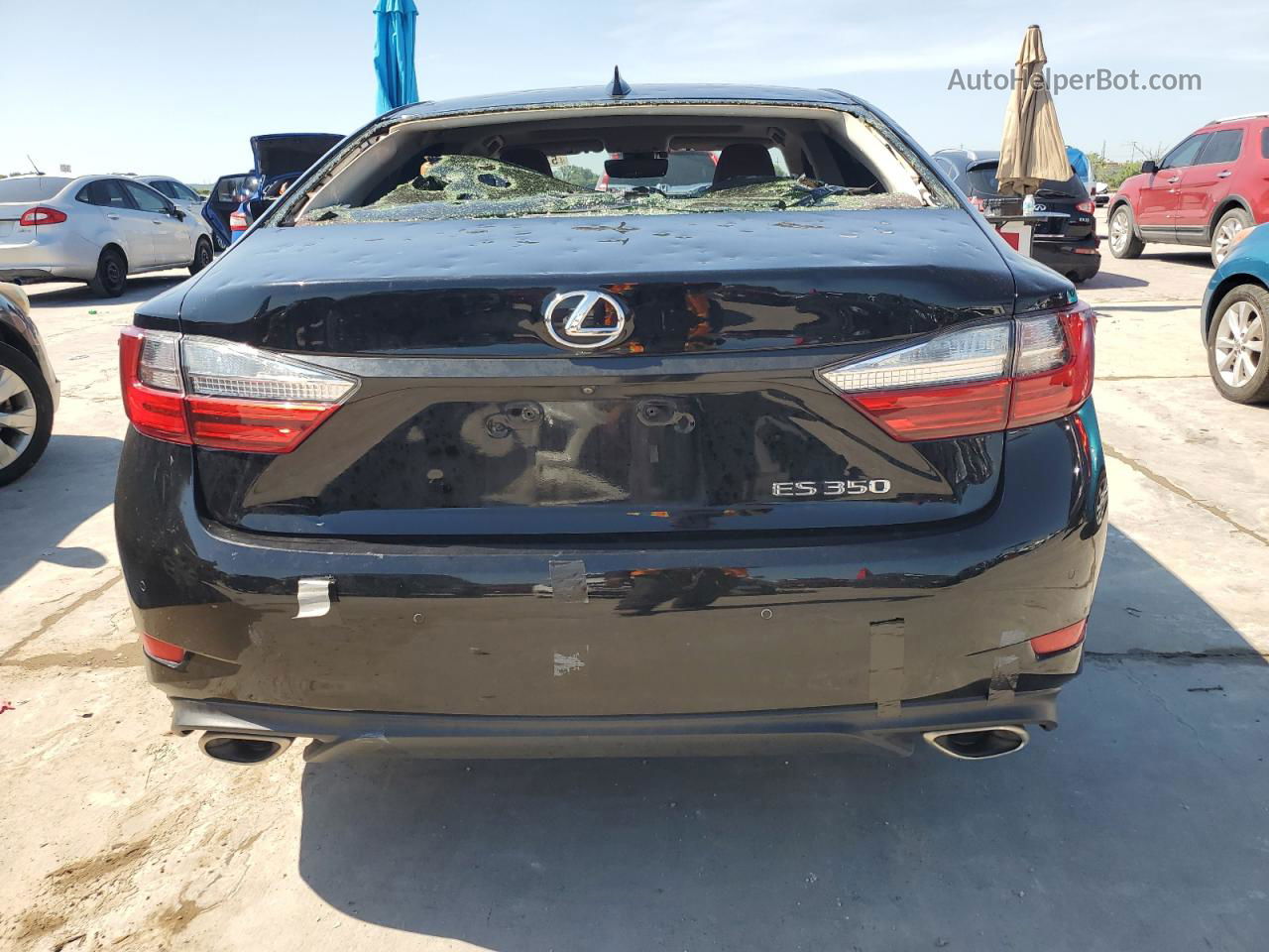 2016 Lexus Es 350 Black vin: JTHBK1GG2G2234049