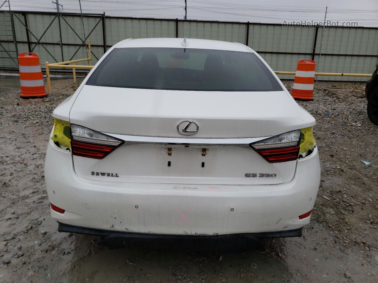 2017 Lexus Es 350 Белый vin: JTHBK1GG2H2247904