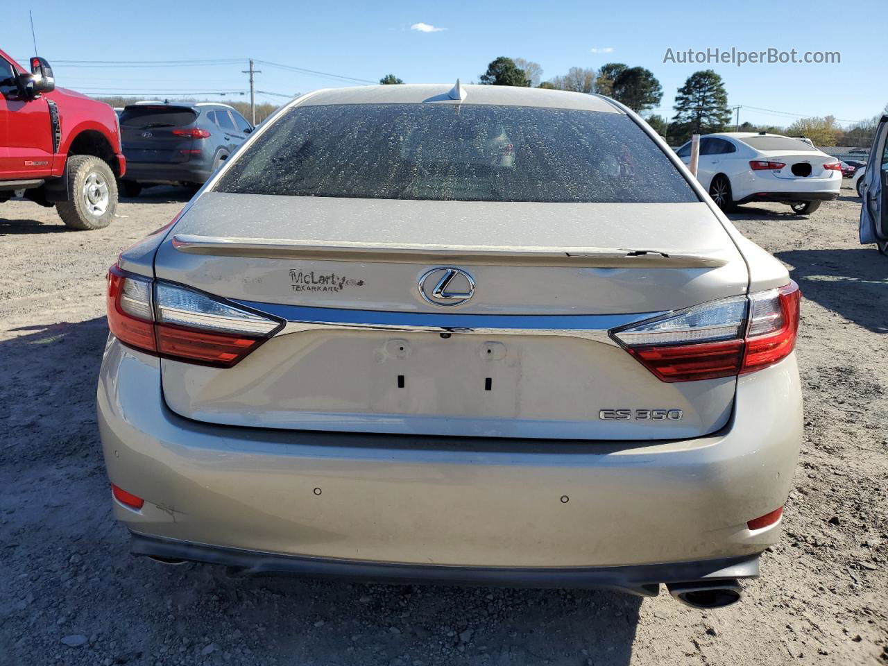 2017 Lexus Es 350 Tan vin: JTHBK1GG2H2253332