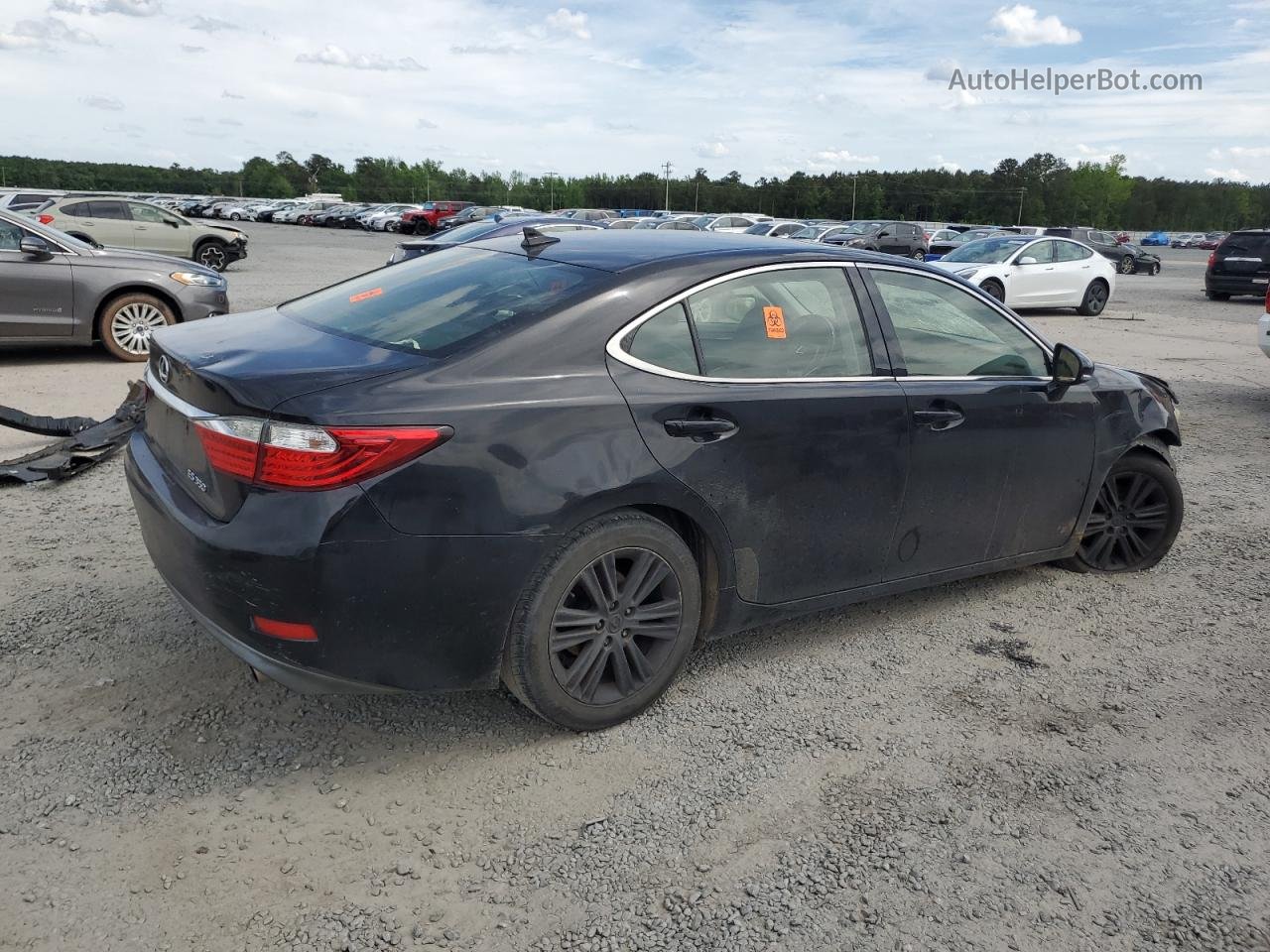 2013 Lexus Es 350 Black vin: JTHBK1GG3D2014009